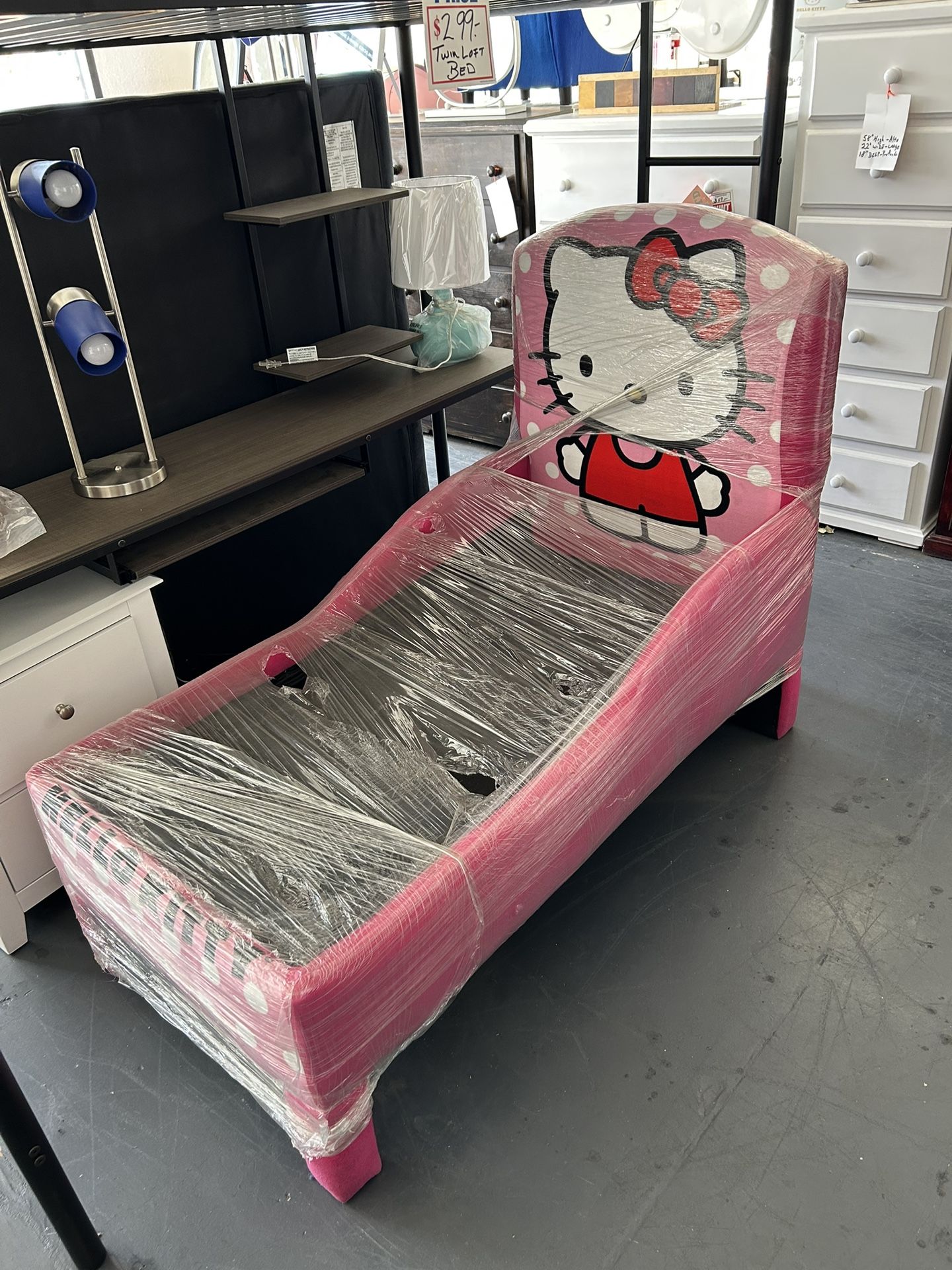 Hello Kitty Crib Bed