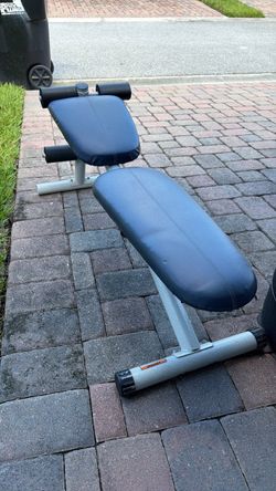 Adjustable Ab Crunch Bench