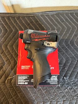 Milwaukee M12 FUEL 12V Lithium-Ion Brushless Cordless 1/4 in. Hex Impact Driver (Tool-Only)