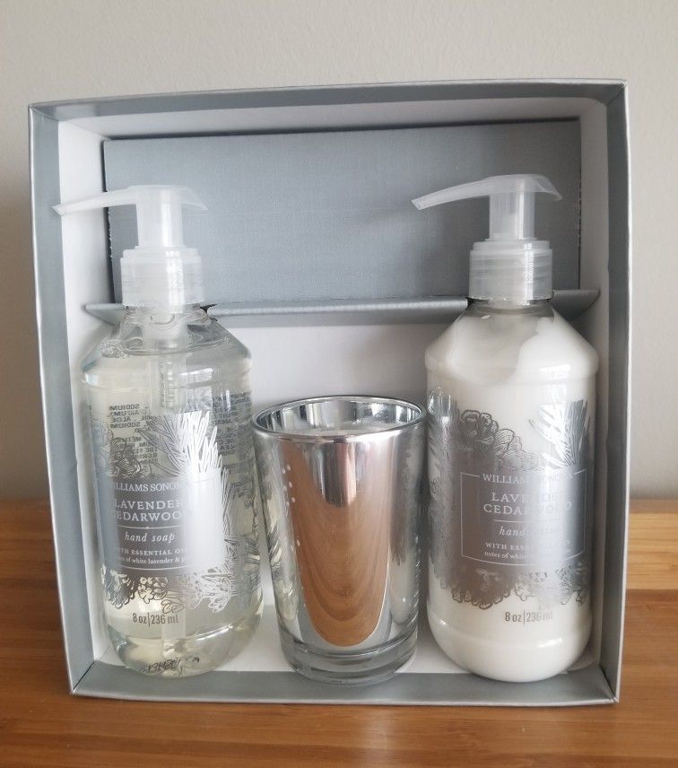 Williams Sonoma Guest Set/Lavender Cedarwood