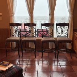 4 Ashley Bar Stools 