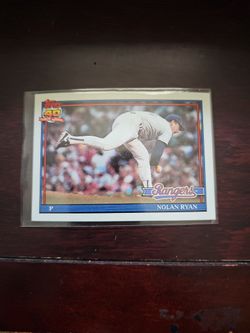 1991 Topps Nolan Ryan Card