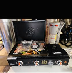 Lord hobo Blackstone 22 inch griddle with side, burner propane