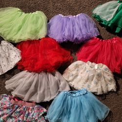 Only 6 Assorted Tutu Skirts Left