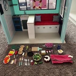 Our Generation Seaside Beach House Playset for 18" Dolls