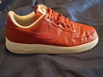Air Force 1 Red Crocodile 