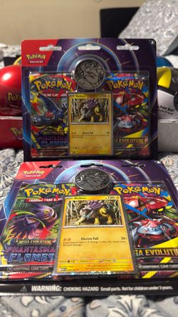Pokémon Mega Evolution and Phantasmal Flames Blister Pack