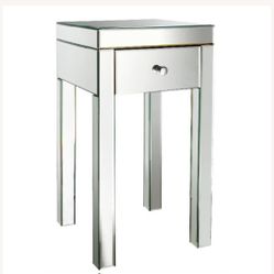 Set of Two Mirrored Side/End Tables