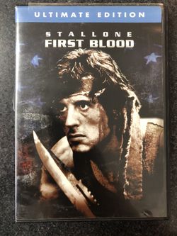 Stallone First Blood DVD - Ultimate Edition