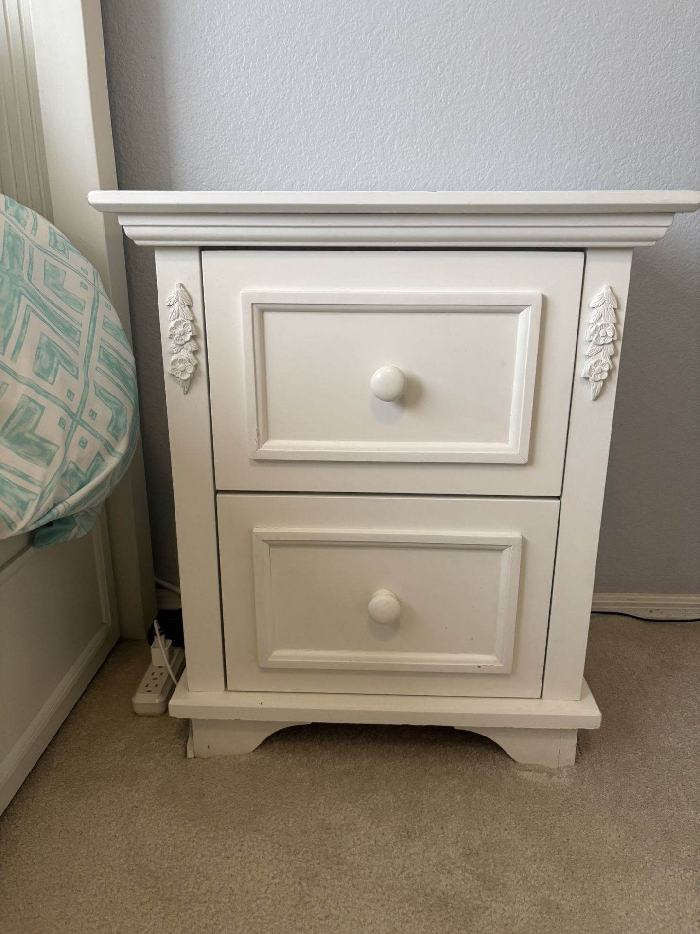 3 Piece Cafe Kid Girls Bedroom Set