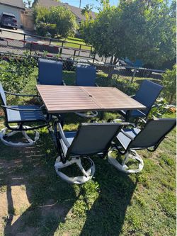 Patio dining