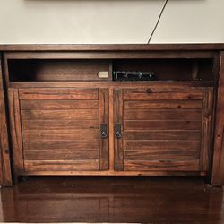 Rustic Solid Wood TV Console / Cabinet