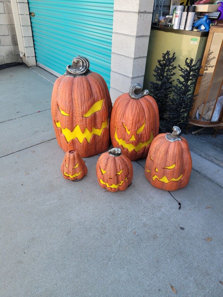 Halloween pumpkin stack Blow Mold