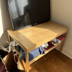 Ikea wooden coffee table
