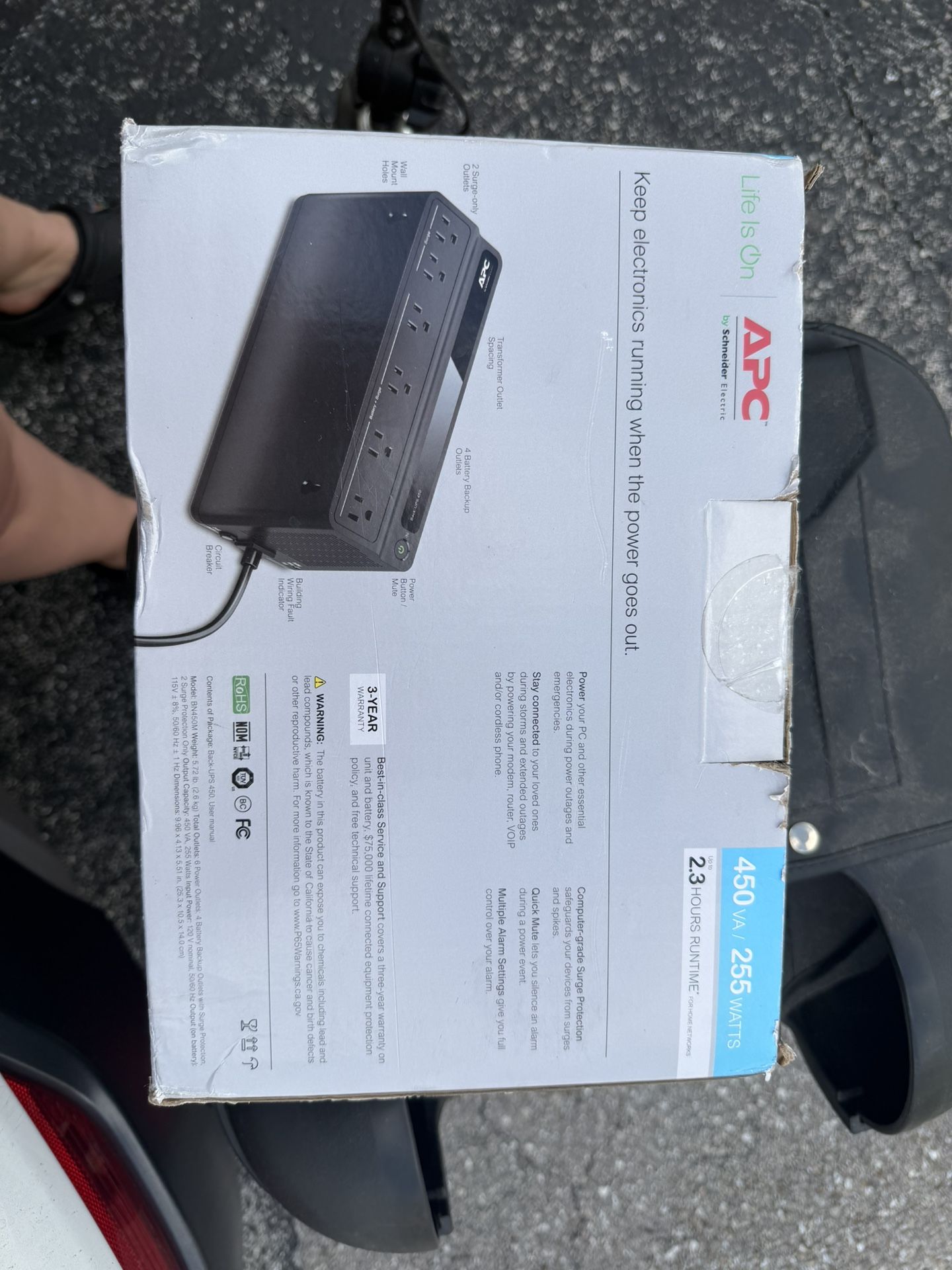 Battery Backup Surge