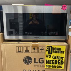 STAINLESS STEEL SAMSUNG MICROWAVE OVEN 