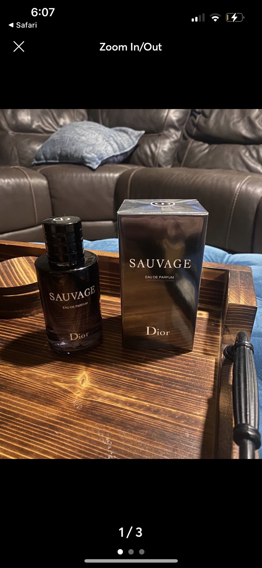 Dior Sauvage 3.4oz/100ml NEW IN BOX SEALED