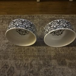 Large Puppy Bowls 