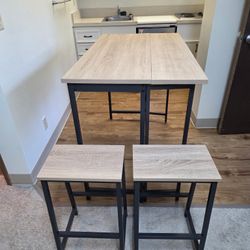 Nice Table With Two Stool 