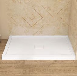 6036FDTLC 60 in. L x 36 in. W Base Corner Shower Pan Base