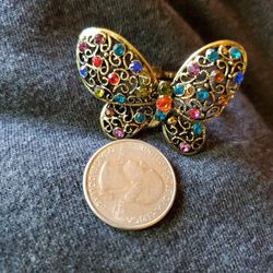 Butterfly Adjustable  Ring