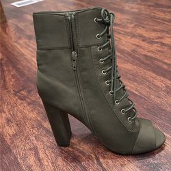 Green booties