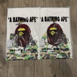 Bape Tee Green Camo Size medium 45$