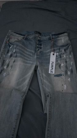 Purple jeans