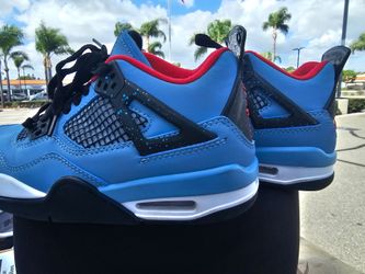 Nike Air Jordan 4 Retro x Travis Scott Mid Cactus Jack Size 5.5 308497-406