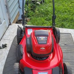 Snapper Push Behind Electric Mower BATTERY NOT INCLUDED