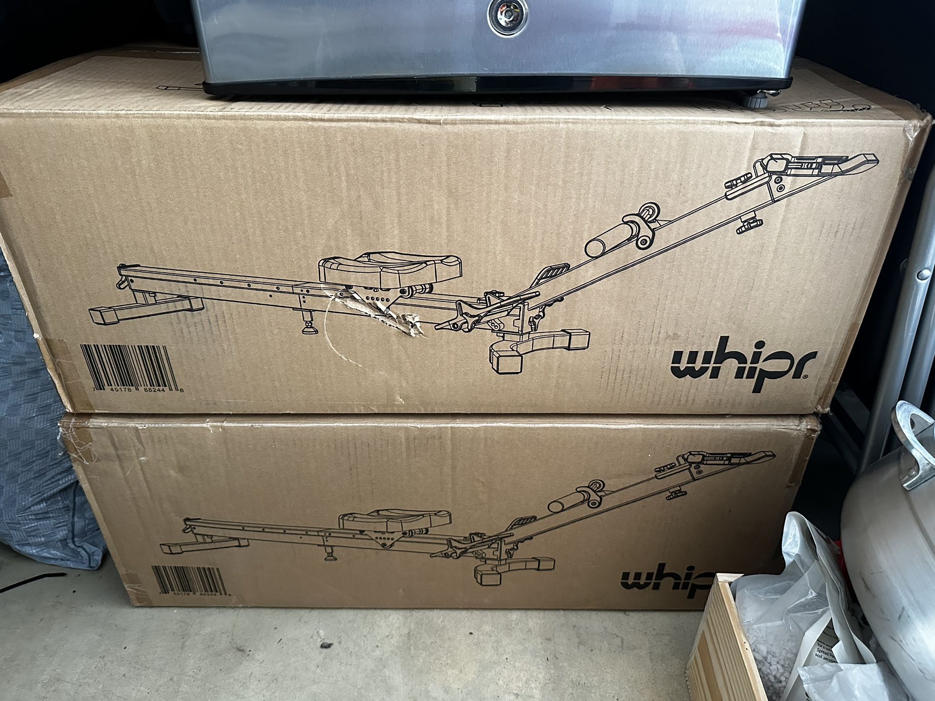 Whipr Exercise System, Rower- NEW NEVER OPENED