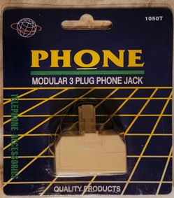 3-Way Phone Line Splitter – New