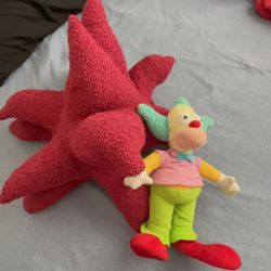 Simpsons Krusty Doll And Hair Hat 