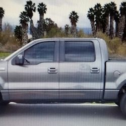 2007 F150 Super Crew 4 Door 5.5ft Bed 200k Miles Sport FX2 Leather DVD Head Rests New Battery Gray Bed Cover
