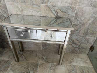 $149  Mirror Vanity Console Table Side Table Night Table Foyer Makeup Table Desk Task Table 
