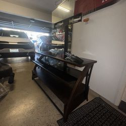 Modern TV Stand +  TV Mount (All-in-One Media Console)