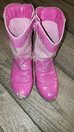 Disney princess cowgirl boots size 12