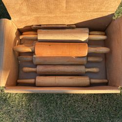 👩🏼‍🍳Wooden Rolling Pin 🥧🥟🍪-$8 Each 👨🏻‍🍳