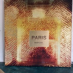Chanel Perfume Wall Frame