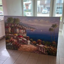 Beautiful Painting    6 Feet Wide By 4 Feet Tall