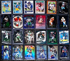 NFL Football Trading Cards Lot of 24