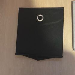  Grey And Black Storage Bins