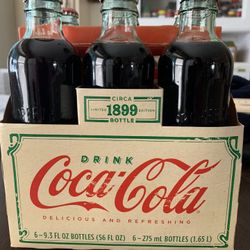 Coca-cola Vintage Replica 1899 Bottles 