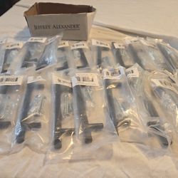 Decorative Black Metal Drawer Pull Hardware 