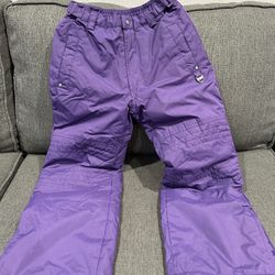 Girls Snow Pants 6x