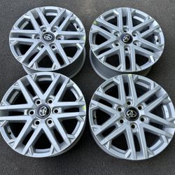New 18” Toyota Oem Wheels Rims Hablo Español 