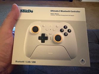 8bitDo Ultimate 2 Bluetooth Wireless Controller for Switch 2. Amazing Condition.