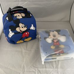 New Kids Mickey Lunch Bag School Travel 