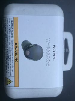 Sony WF-1000XM5 Truly Wireless Noise Canceling Earbuds. 