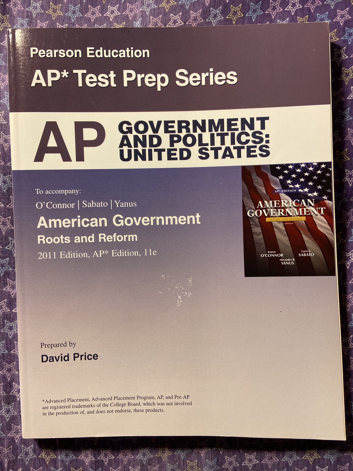 AP American Government and Politics (Pearson Education AP Test Prep Series)